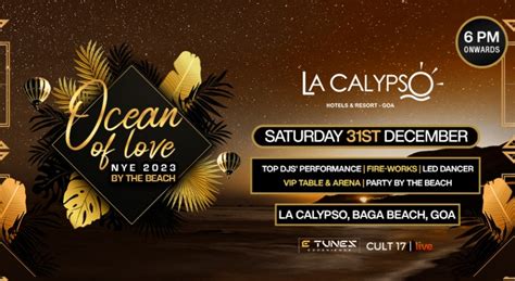 Nye Party - 2023 | 31st December | La Calypso Baga Beach Goa ...