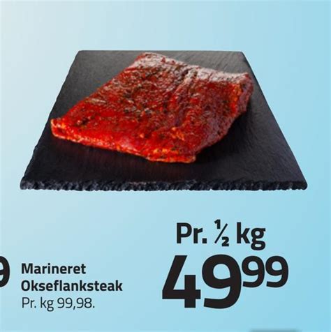 Marineret Okseflanksteak Tilbud Hos Fleggaard