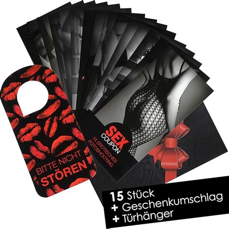 15 Sex Gutscheine Sex Karten für Paare Sex Cards als Geschenk für