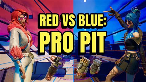 Red Vs Blue Pro Pit By Parkoolboyee Fortnite Creative