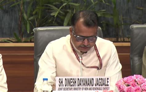 Ministry Of New And Renewable Energy Mnre On Twitter He Addressed