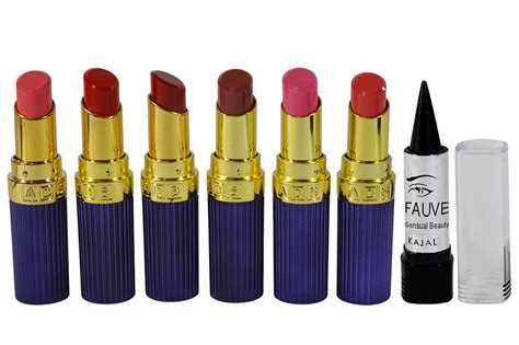 Buy Ads Panorama Professional Lipstick Pack Of 6 And Free Kajal Gopst