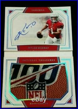 10 KYLER MURRAY RC AUTO 100 YEARS NFL SHIELD SSP ROOKIE 2019 National