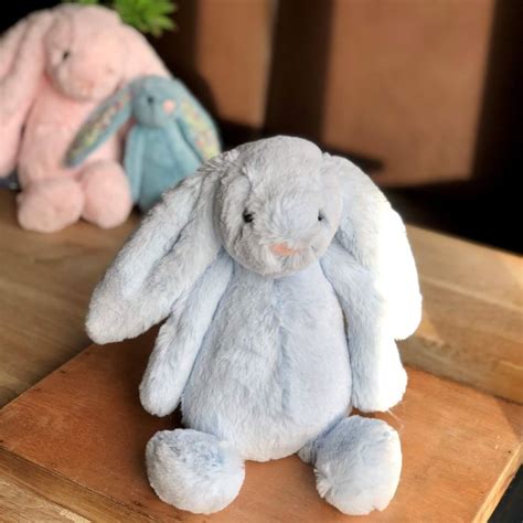 Jellycat Bashful Blue Bunny Medium