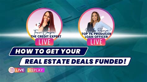 How To Get Your Real Estate Deals Funded Invest In Real Estate Buy A Home Get A Property