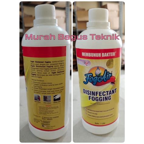 MESIN Foggi Liquid Hot Fogging Disinfectant 1L Refill Liquid Disinfectant Machine Disinfectant