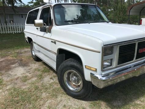 1987 Gmc Jimmy Truck For Sale Photos Technical Specifications