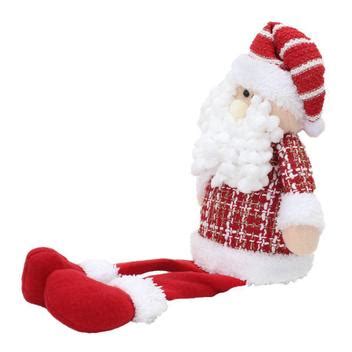 Boneco Natal Papai Noel Enfeite Decorativo Tecido Cm Gici Christmas