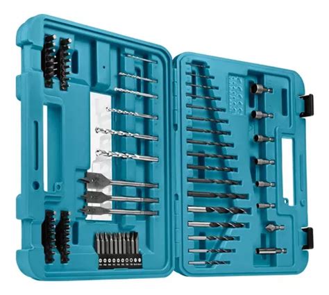 Kit Ferramentas Brocas Bits Fenda 77 Peças D 47226 Makita