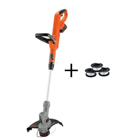 Black Decker V Max Cordless Battery Powered In String Trimmer