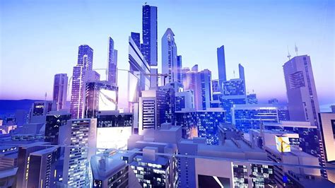 Futuristic City Ambience Mirror S Edge Catalyst HD Wallpaper Pxfuel