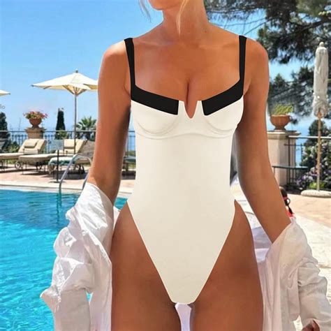 Homenesgenics Clearance Swimsuit Women Plus Size Tankini Bikini New One Piece Fashion