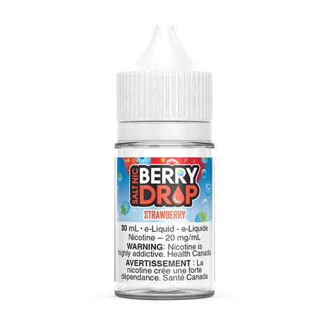 Strawberry SALT Berry Drop Salt E Liquid 30mL VapeLoft