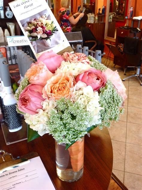 Gorgeous Peony and Hydrangea bouquet by Amanda at Lake Grove Village ...