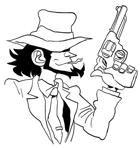 Art Eater On Twitter RT Scrotumnose Drew A Jigen Over Lunch