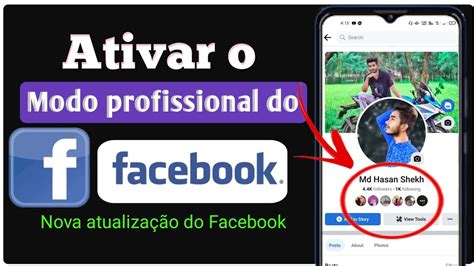 Como Ativar O Modo Profissional Do Facebook Ganhe Dinheiro O