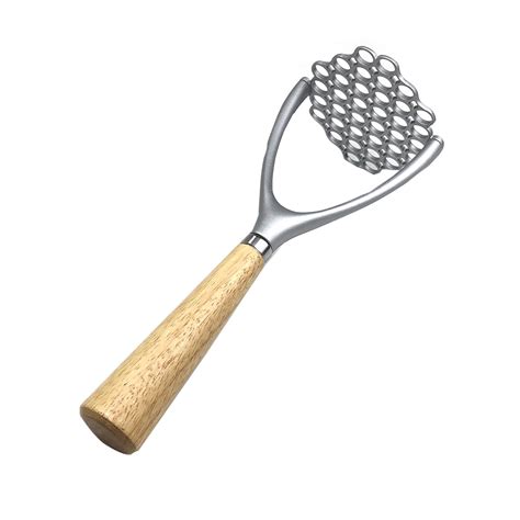 Small Baking Sheet Stainless Steel Potato Masher 36 Holes Potato Masher