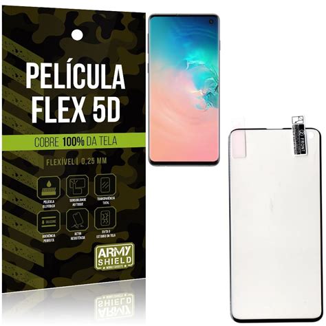 Pel Cula Indestrut Vel Flex Galaxy S N O Trinca E Cobre A Tela Toda