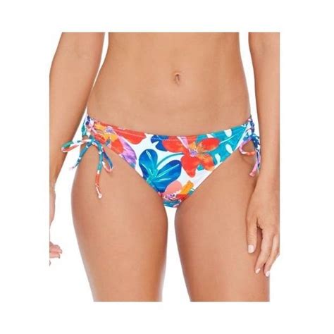 Rising Sun Co Raisins Juniors Sweet Side Tie Bikini Bottoms Medium