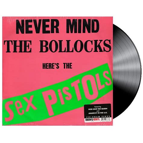 Disco De Vinil Sex Pistols Never Mind The Bullocks LP Preto 12