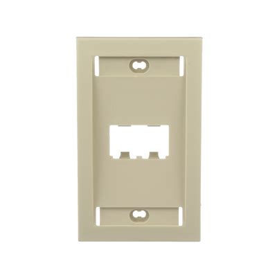 Panduit CFPE2EIY Placa De Pared Vertical Ejecutiva Salida Para 2