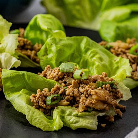 Easy Ground Chicken Lettuce Wraps Feeding Your Fam