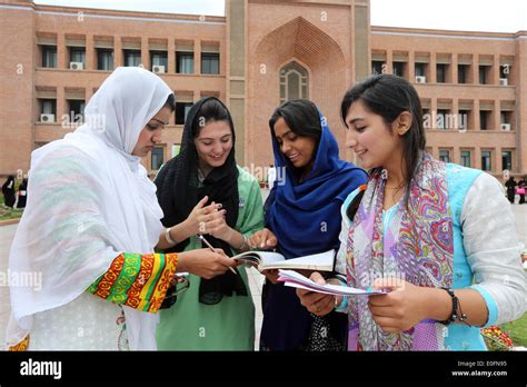 Students Of The International Islamic University Female Campus