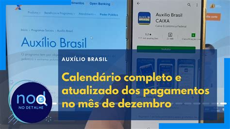 Calendário de Dezembro do Auxílio Brasil completo Confira as datas de