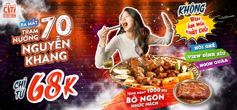 Cực hot Citi trạm nướng đã đổ bộ lên rooftop Nguyễn Khang