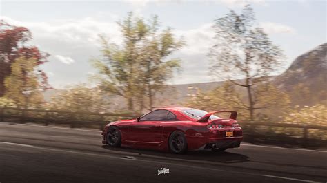 Forza Horizon Supra Wallpaper Hd Games Wallpapers K Wallpapers