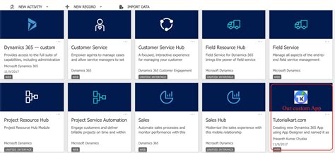 How To Create Dynamics 365 App Using App Designer