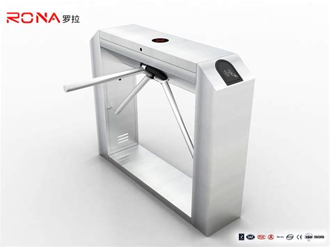 Bridge Type Hz Rfid Automatic Tripod Turnstiles Fingerprint Reader