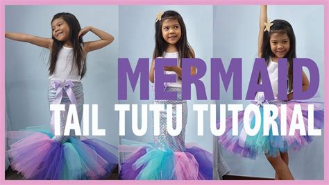 How I Make A Mermaid Tail Tutu Skirt Tutu And Sewing Tutorial Youtube