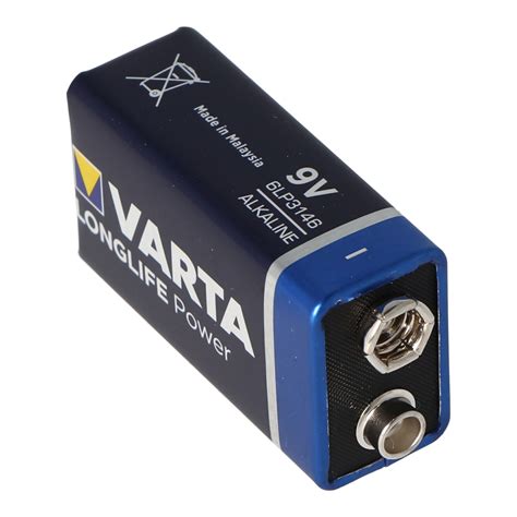 Varta 9V E Block 4922 High Energy 1 Er Blister Varta High Energy