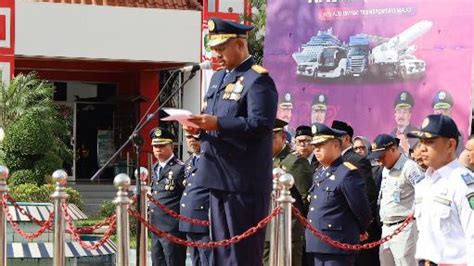 Bupati Kukar Pimpin Upacara Peringatan Hari Perhubungan Nasional 2023