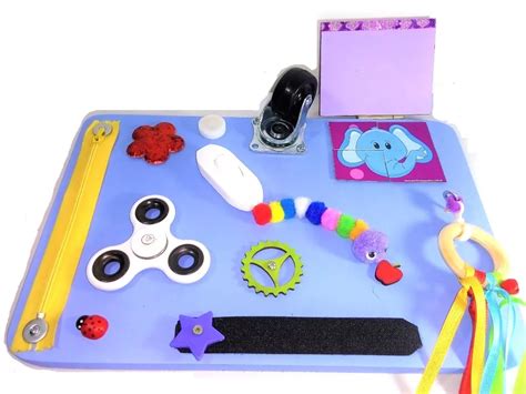 Tablero Sensorial Didactico Montessori Estimulacion Con Luz Mebuscar