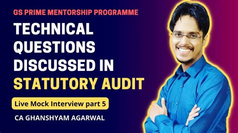 Statutory Audit Interview Questions Answers Big4 Interview Questions