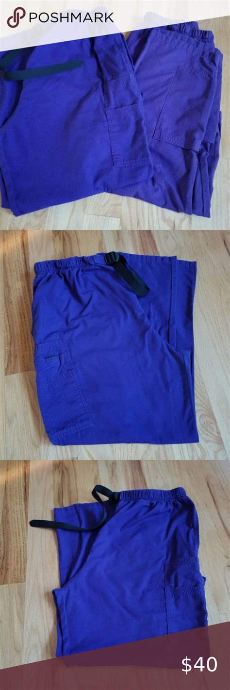 Aviator Scrub Pants Aviator Scrub Pants Lot Of 2 Size Xl Color Grape