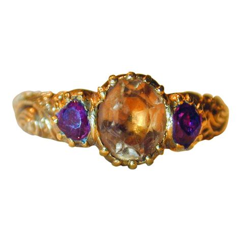 Antique Topaz Ruby Ring For Sale At 1stdibs Ruby And Topaz Ring