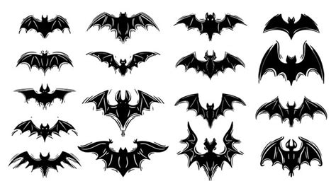 Bat Silhouette Tattoo