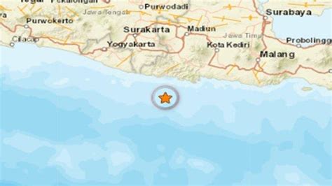 Gempa Guncang Jawa Timur Kamis Agustus Pagi Guncangan Di Laut