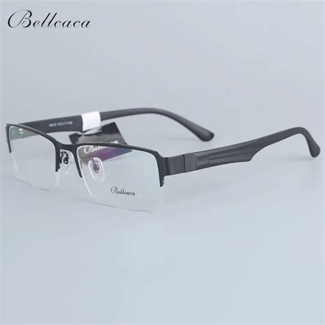 Bellcaca Spectacle Frame Men Eyeglasses Nerd Computer Optical