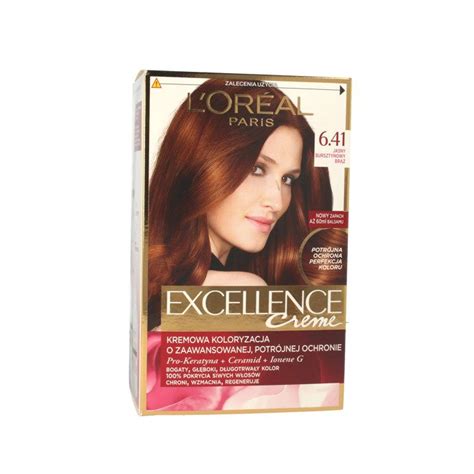 Loreal Excellence Creme Krem Koloryzuj Cy Jasny Bursztynowy Br Z