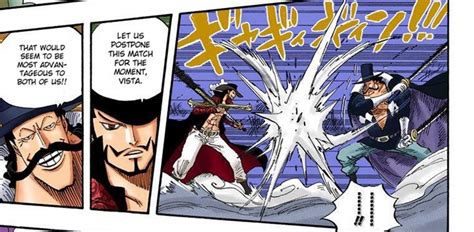 1058 Spoilers Shanks Vs Mihawk The Final Verdict Fandom