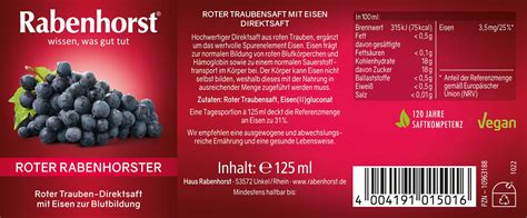 Rabenhorst Roter Rabenhorster Mini 24x125 Ml Shop Apotheke