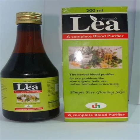 Lea Syrup Herbal Blood Purifier At Rs Bottle Blood Rectifier