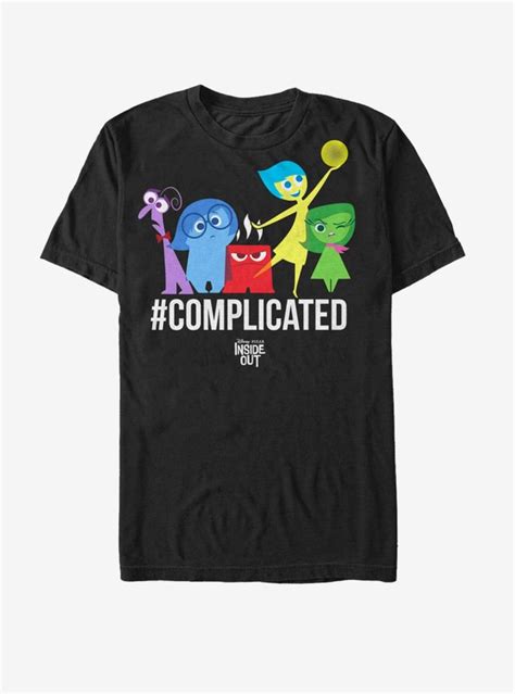 Disney Pixar Inside Out Complicated Emotions T Shirt Hot Topic