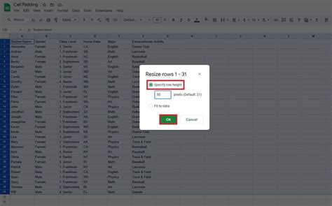 Easy Ways To Change Google Sheets Cell Padding Ssp