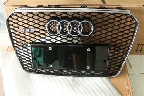 Rs5 Front Genuine Sportback Chrome Honeycomb Grille 2012 2013 Up Audi