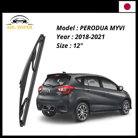 MR WIPER PERODUA MYVI 2018 PRESENT MR WIPER JAPAN TECHNOLOGY WIPER